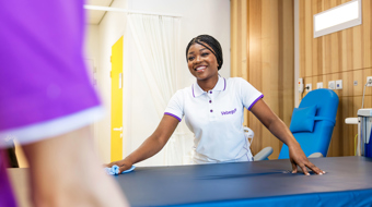 VZSNL Hospital Cleaning Bed