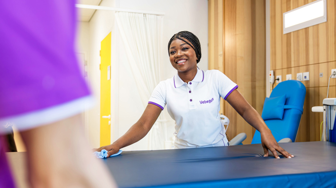 VZSNL Hospital Cleaning Bed