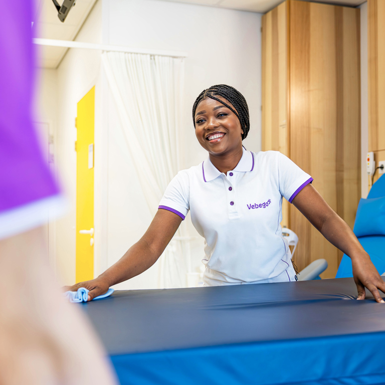 VZSNL Hospital Cleaning Bed