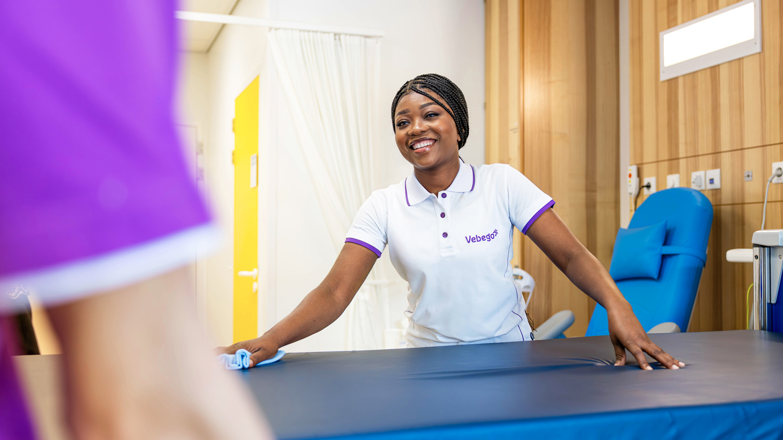 VZSNL Hospital Cleaning Bed