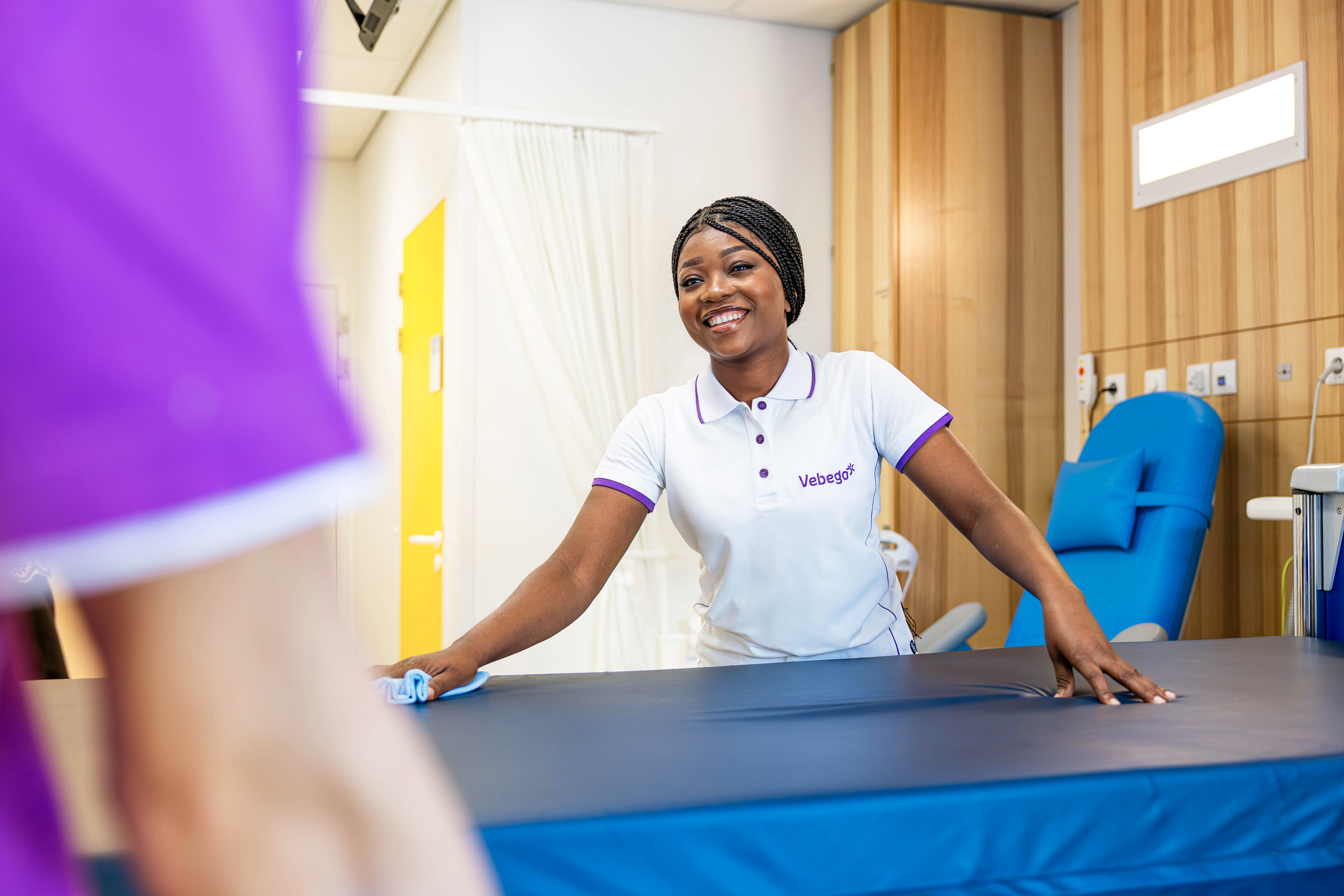VZSNL Hospital Cleaning Bed